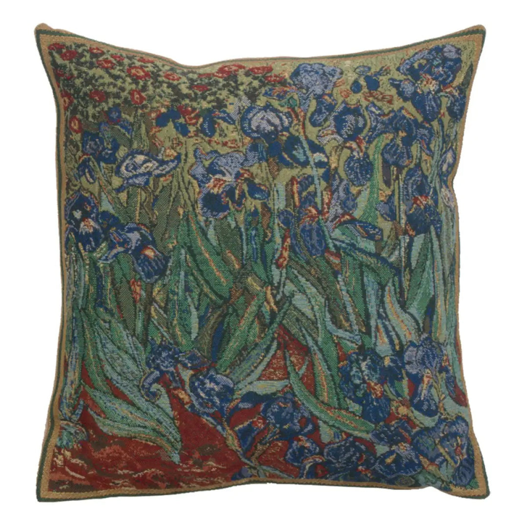 SET OF 2 X 18 BELGIAN TAPESTRY CUSHION COVER FLANDERS FIELDS 1914-18